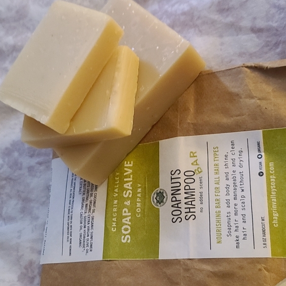 Chagrin Valley Soapnuts Shampoo Bar - Picture 1 of 4